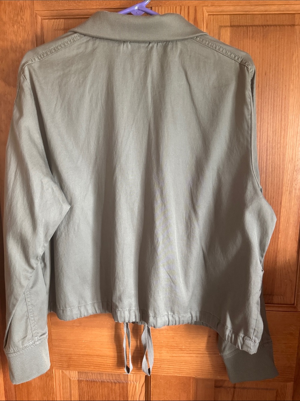 Sonoma Olive Utility Drawstring Jacket - Picture 5 of 5